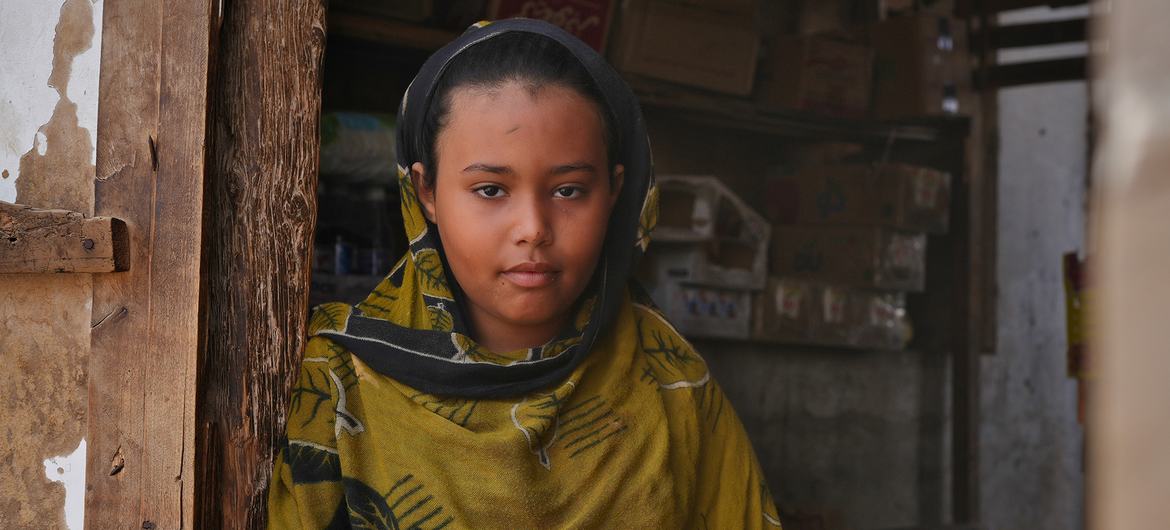 Afaf, jeune yéménite qui a échappé au mariage forcé.