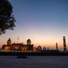Badshahi Mosque in Lahore in the Punjab province of Pakistan close to the border with India.