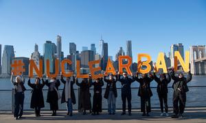 On 26 November 2023, campaigners in New York joined people all around the world on the Global Day of Action against nuclear weapons.