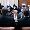 Secretário-geral da ONU, António Guterres, participa numa reunião sobre Chipre, em Genebra