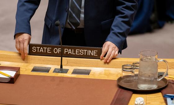 US vetoes Palestine&rsquo;s request for full UN membership