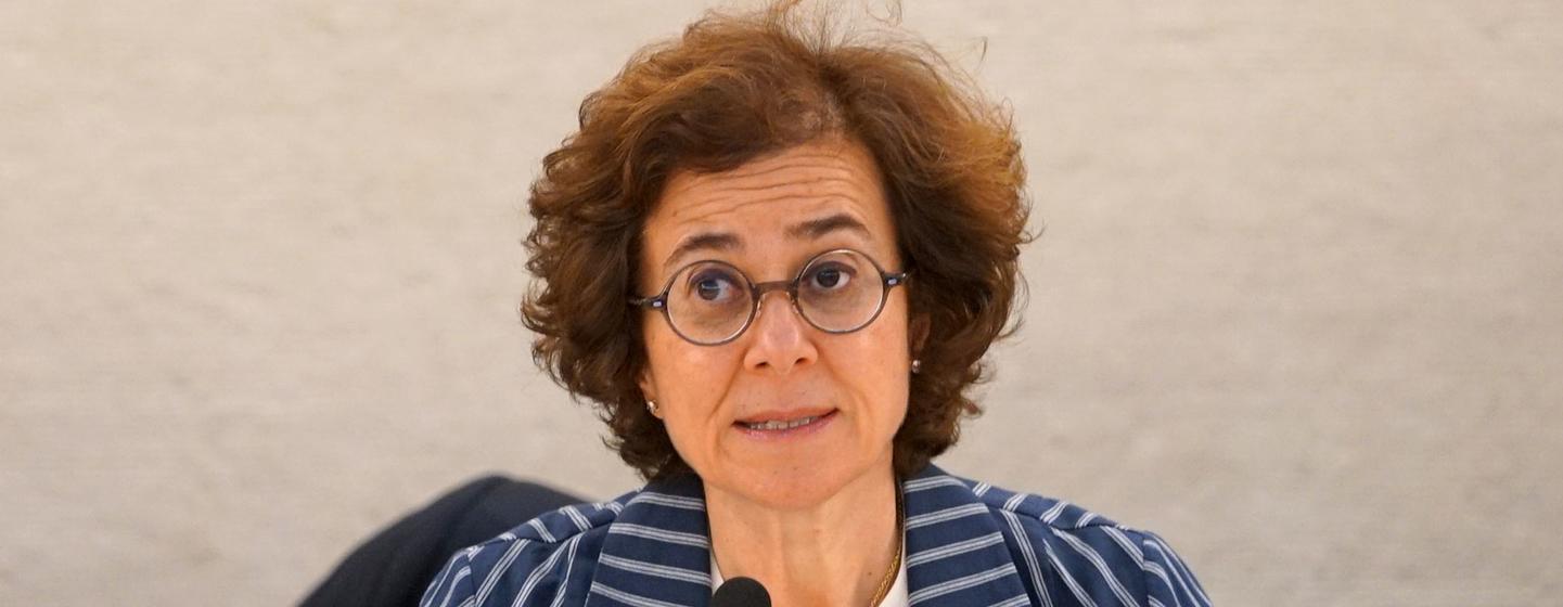 Nada Al Nashif, Haute-Commissaire adjointe des Nations Unies aux droits de l'homme.