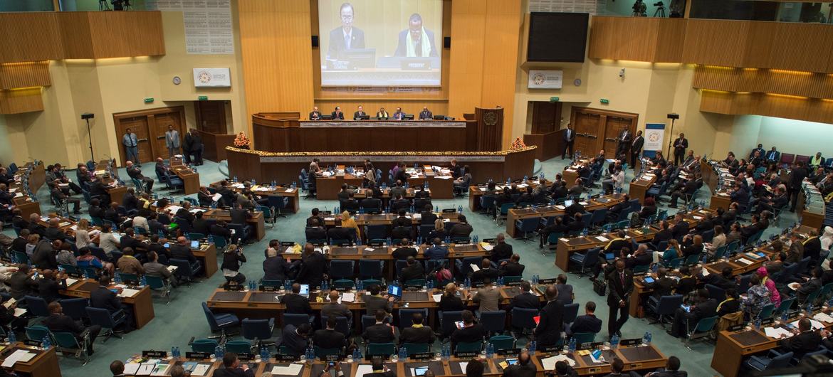 Opening of third International Conference on Financing for Development, in 2015, which adopted the historic Addis Ababa Action Agenda. Opening of third International Conference on Financing for Development, in 2015, which adopted the historic Addis Ababa Action Agenda.