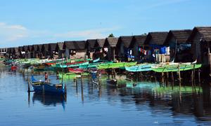 A coastal community in the Philippines. The UN estimates a global annual development financing gap of $4 trillion.