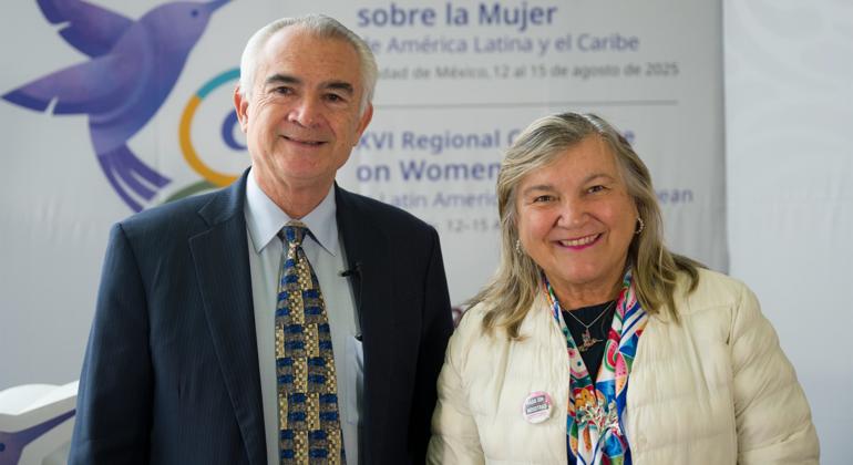 María-Noel Vaeza y José Manuel Salazar-Xirinachs.