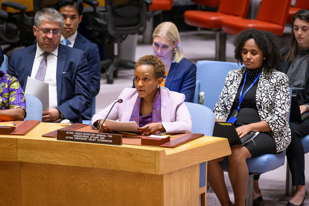 Joyce Msuya, Acting Under-Secretary-General for Humanitarian Affairs, briefed the Security Council on the situation in Sudan.