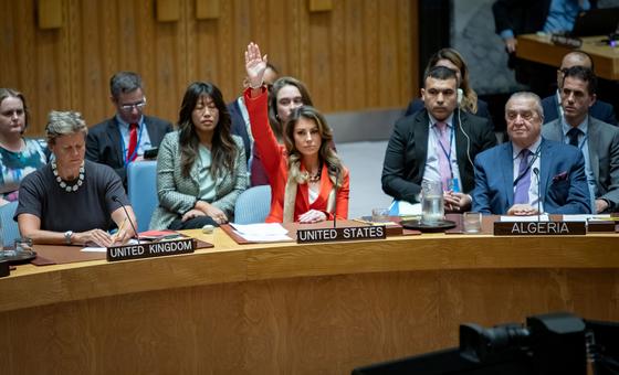 Consejo de seguridad: los votos de los Estados Unidos contra la resolución en Gaza Ceesefire