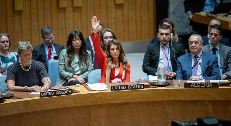 Morgan Ortagus, ministro consejero de la Misión de los Estados Unidos ante las Naciones Unidas