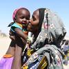 Vulnerable women and children from the Lake Chad islands are now living in a displaced persons camp in West Chad.