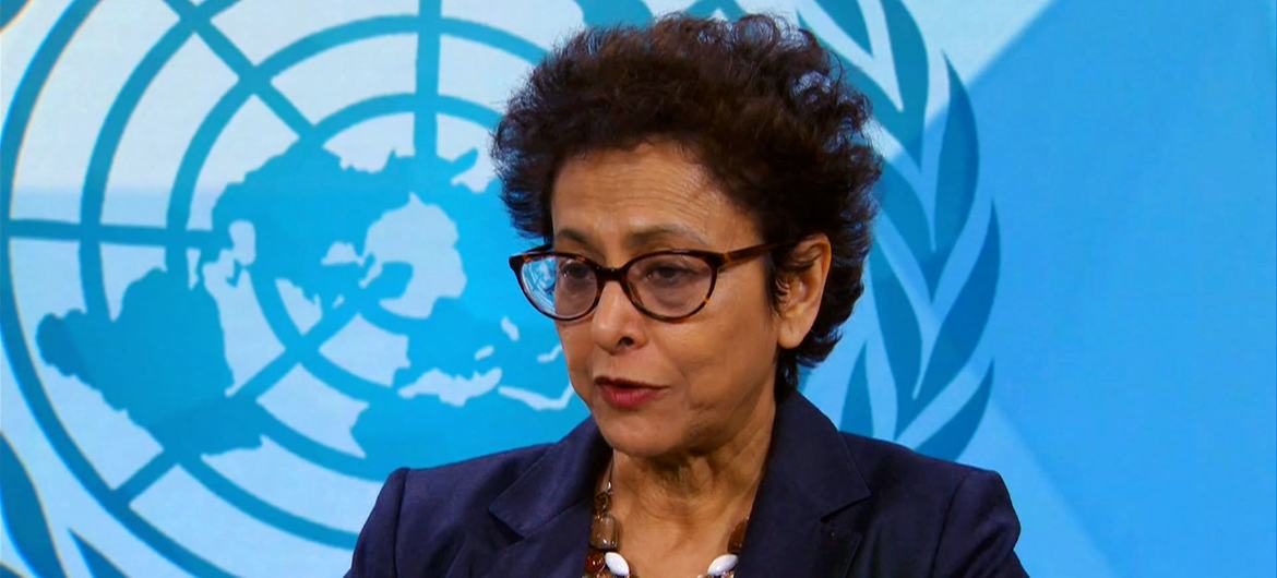 Irene Khan, Rapporteure spéciale des Nations Unies sur la liberté d'expression et d'opinion.