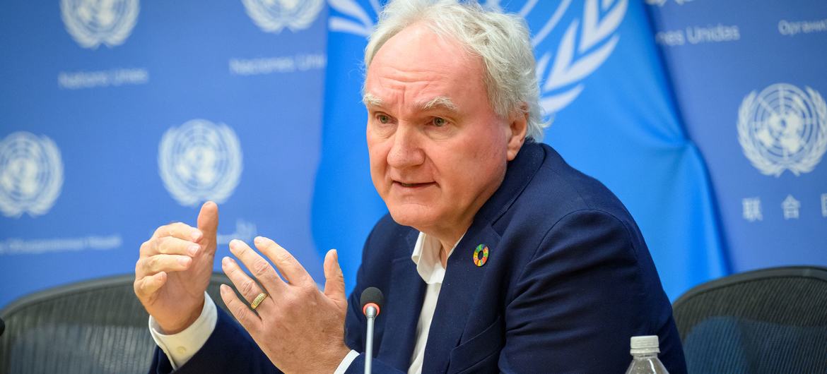 Постоянный координатор ООН на Украине Маттиас Шмале. 