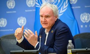 Matthias Schmale, United Nations Resident and Humanitarian Coordinator in Ukraine.