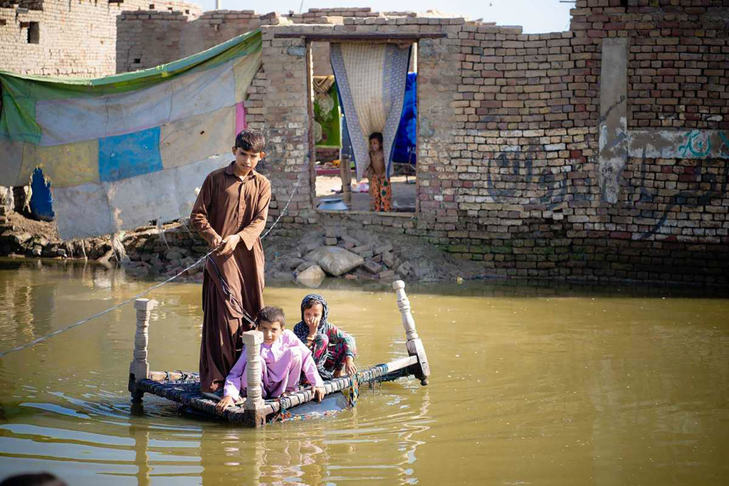 پاکستان میں آئے تباہ کن سیلاب سے ساڑھے تین کروڑ کے لگ بھگ افراد متاثر ہوئے ہیں۔ سیلاب اور کھڑا پانی متاثرہ علاقوں میں پانی اور جراثیموں سے پھیلنے والی بیماریوں میں اضافے کا باعث بن رہا ہے۔