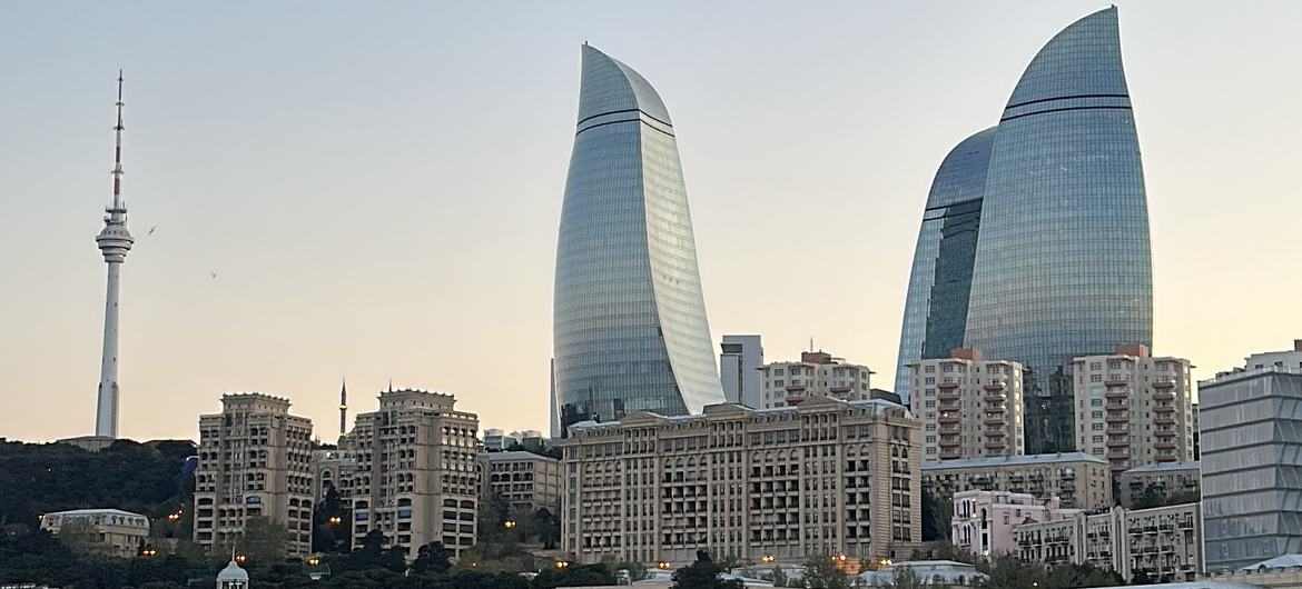 Столица Азербайджана Баку.
