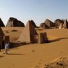 مواقع أثرية في جزيرة مروي في السودان.