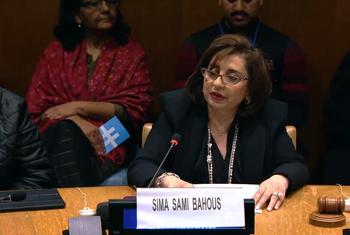 यूएन महिला संस्था की कार्यकारी निदेशक सीमा बहाउस ने महिलाओं के नेतृत्व में विकास विषय पर यूएन में भारत के स्थाई मिशन द्वारा आयोजित एक कार्यक्रम को सम्बोधित किया.