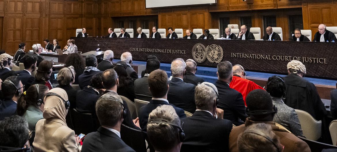 Vista de la Corte Internacional de Justicia