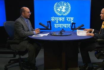 संयुक्त राष्ट्र में भारत के स्थाई प्रतिनिधि राजदूत पी हरीश के साथ, महिला सशक्तिकरण, शान्तिरक्षा में भारत के योगदान और यूएन सुधारों पर बातचीत.( मार्च 2025).