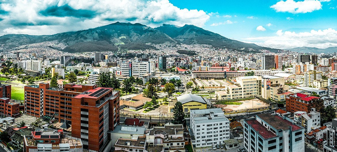 Barrio de La Floresta en Quito, Ecuador.
