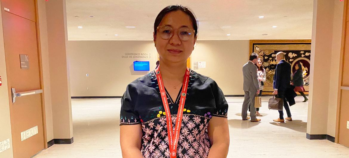 ناو ای ای مین، عضو شورای اجرایی پیمان مردمان بومی آسیا.