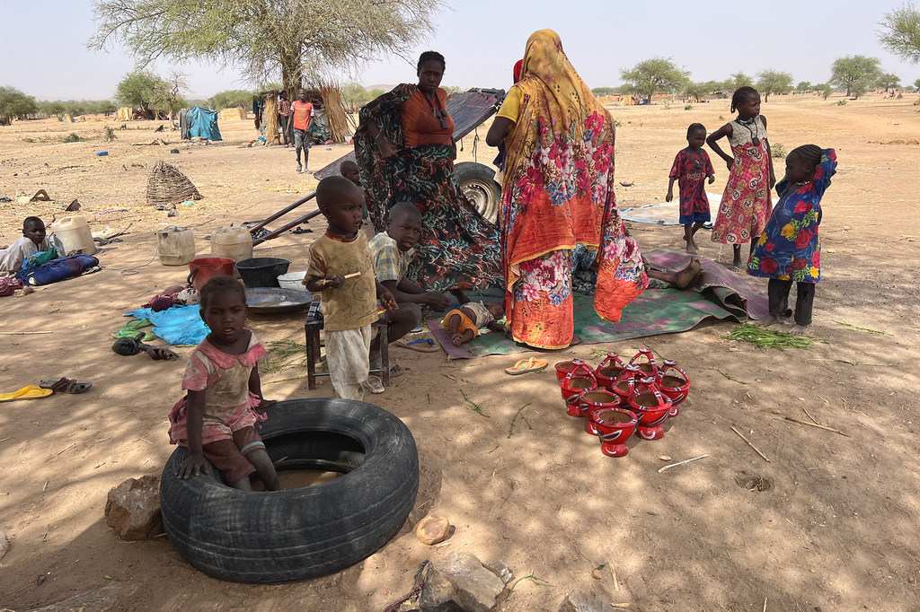Début 2023, des réfugiés soudanais fuient les violences au Darfour vers le Tchad voisin (photo d'archives).