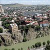 Вид на Тбилиси, столицу Грузии.