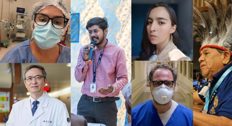 قصص أبطال تصدوا لجائحة كوفيد-19، ورسائلهم إلى جمعية الصحة العالمية