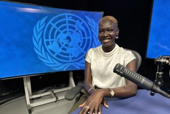 UNHCR Goodwill Ambassador Mary Maker speaks with UN News ahead of World Refugee Day.