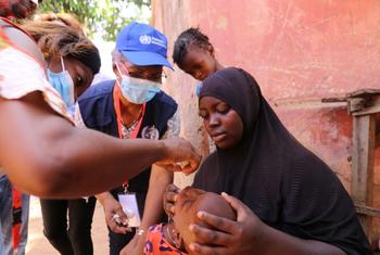 حملة التطعيم ضد شلل الأطفال في غينيا-بيساو