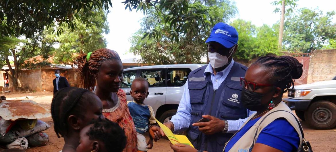 Campagne de vaccination contre la polio en Guinée-Bissau