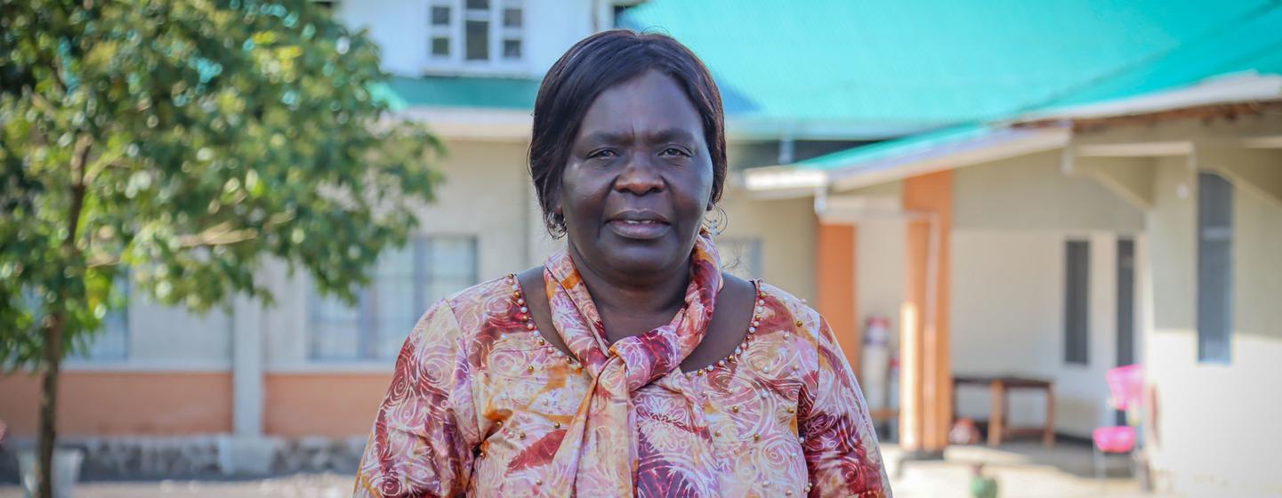Immaculée Birhaheka, Présidente de l'association PAIF à Goma, en République démocratique du Congo.