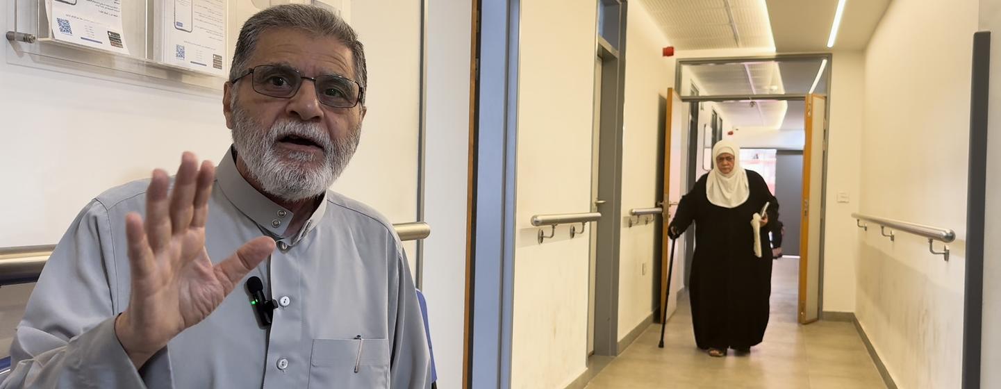 67-летний Абдул Саттар Хасан посещает медицинский центр БАПОР уже более 22 лет