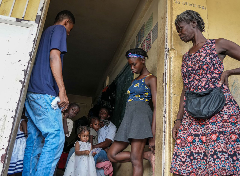 Des milliers d'Haïtiens ont fui la violence dans les zones contrôlées par les gangs, cherchant à se mettre à l'abri dans tout le pays.