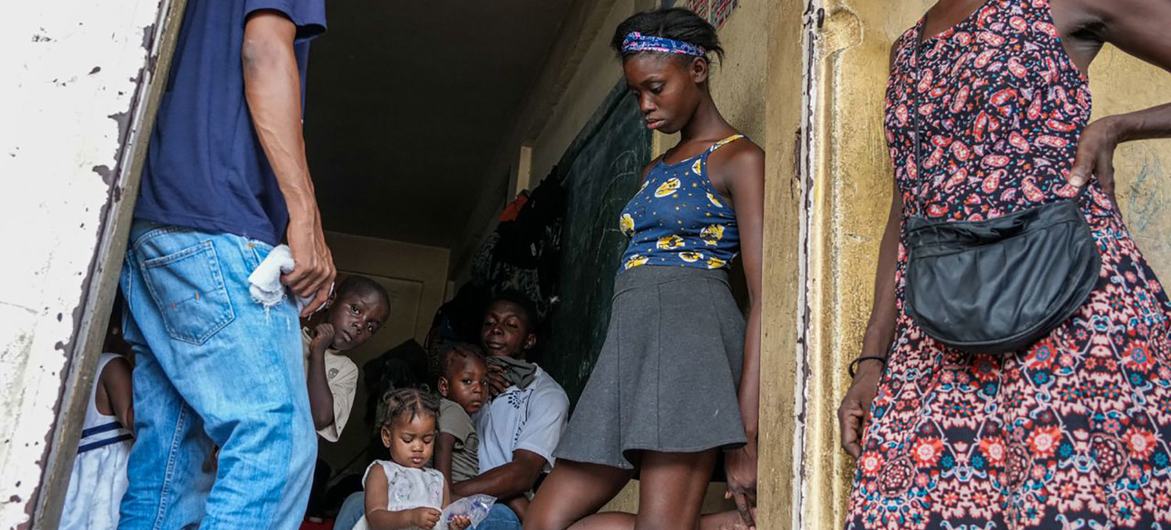 Thousands of Haitians have fled violence in gang-controlled areas, seeking safety and shelter across the country.