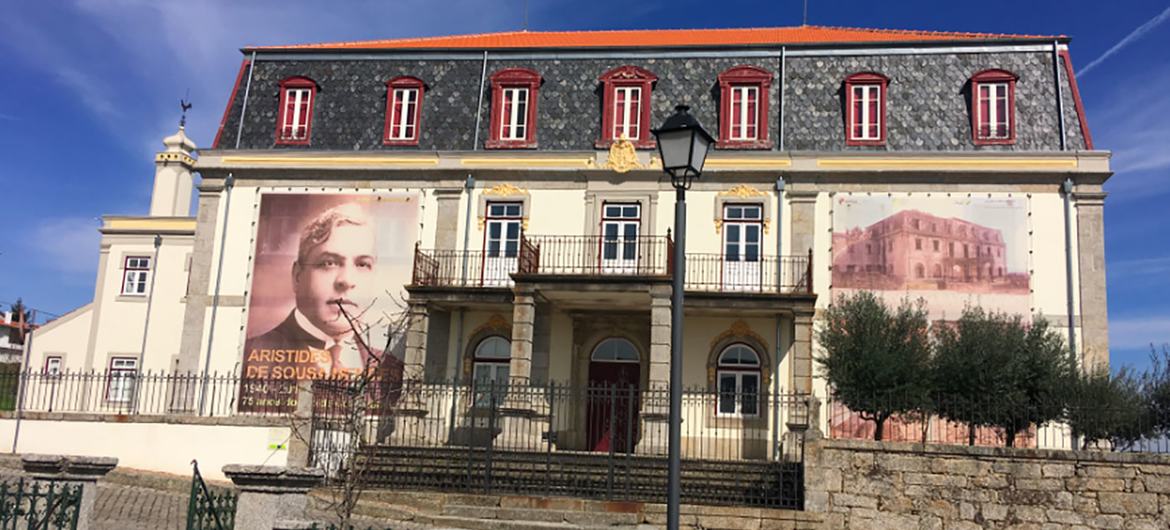 A casa de Aristides de Sousa Mendes em Cabanas de Viriato, Portugal, foi transformada num museu