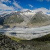 El glaciar más grande de los Alpes Suizos, Aletschgletscher, se está derritiendo rápidamente y podría desaparecer para 2100.