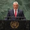 President Miguel Díaz-Canel Bermúdez of Cuba addresses the general debate of the General Assembly’s 78th session.