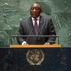 President Matamela Cyril Ramaphosa of South Africa addresses the general debate of the General Assembly’s 78th session.