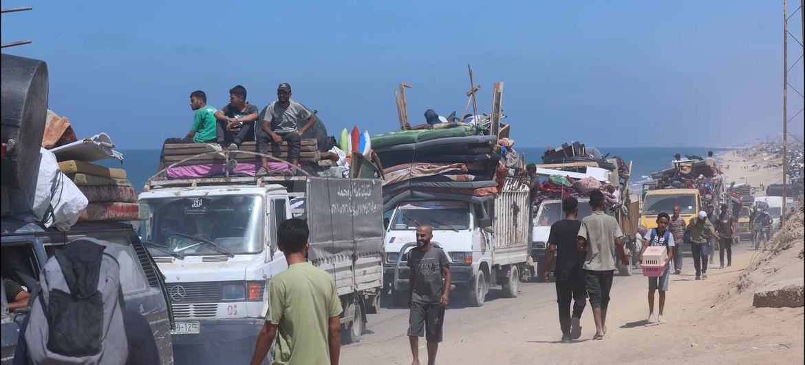 Gaza: UN rights office deplores deadly strikes on Palestinians gathering firewood