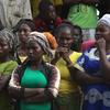 Des femmes de République Centrafricaines déplacées en raison d'attaques de groupes armés