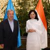 संयुक्त राष्ट्र में भारत की स्थाई प्रतिनिधि राजदूत रुचिरा काम्बोज ने यूएन महासचिव का स्वागत किया.