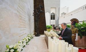 UN Secretary-General António Guterres paid tribute to the victims of the 26/11 terror attacks at the Taj Mahal Palace hotel in Mumbai during his visit to India (file).