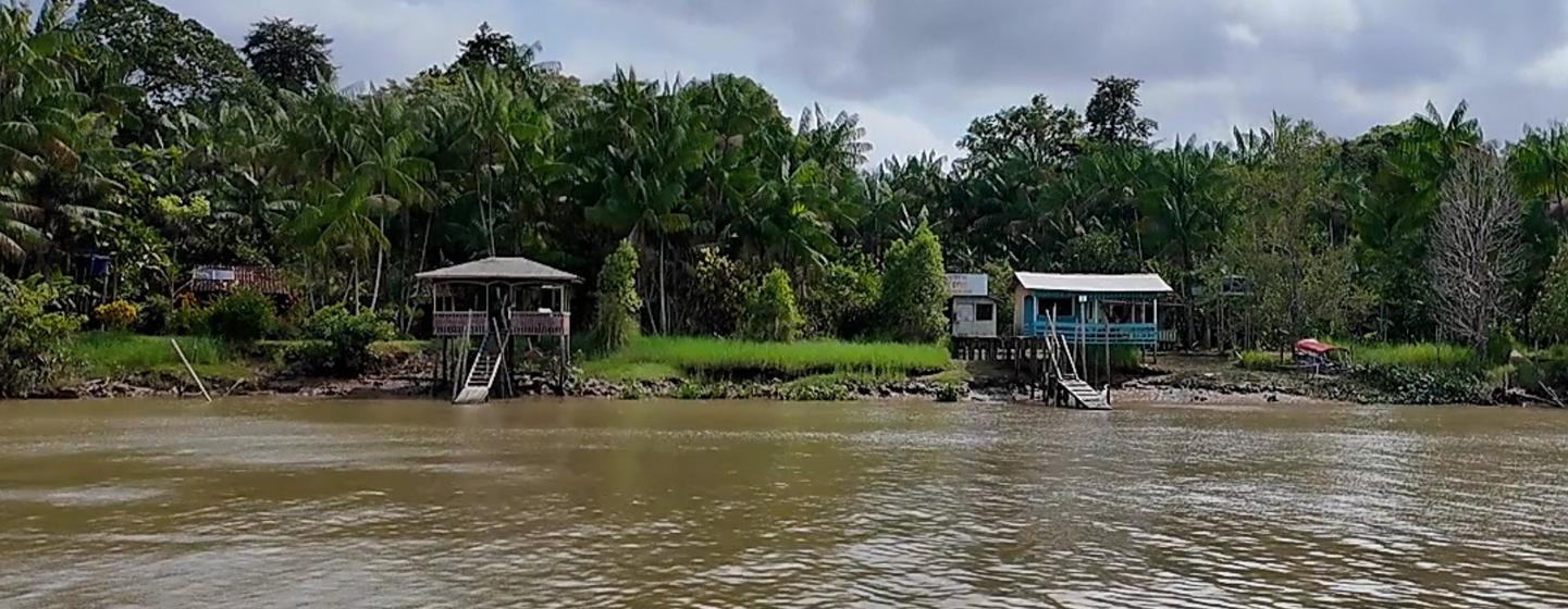 Pará, Brasil. En la región donde el río Amazonas se encuentra con el océano Atlántico, hay innumerables bellezas naturales que admirar, pero también silenciosos riesgos climáticos que se están agravando.