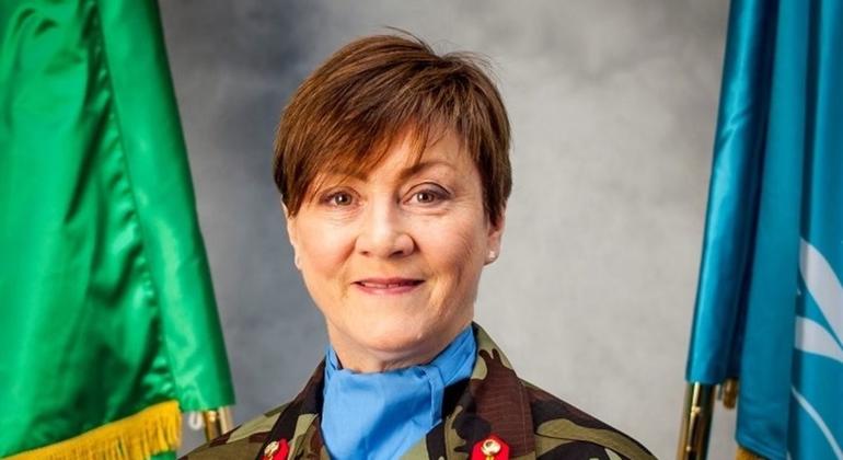 General Maureen O’Brien,  Deputy Chief of Military affairs at the UN