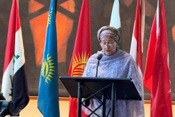 Naibu Katibu Mkuu wa UN Amina Mohammed.