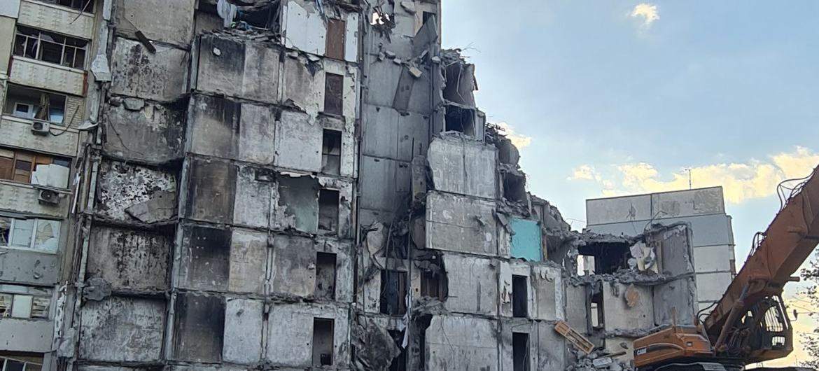 Consequências do bombardeio de Kharkiv