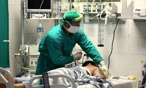 El Hospital Mario Muñoz Monroy fue uno de los más involucrados en el enfrentamiento al pico pandémico en Matanzas, en Cuba.