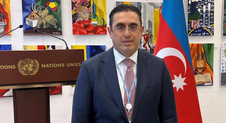 Постпред Азербайджана при ООН в Женеве Галиб Исрафилов. 