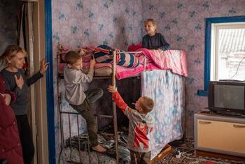 Ольга и ее дети бежали в Черниговскую область.