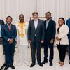 Mkurugenzi Mkuu wa Shirika la Afya Duniani UMOJA WA MATAIFA , WHO, Dkt. Tedros Ghebreyesus (Katikati) akiwa ziarani Tanzania.